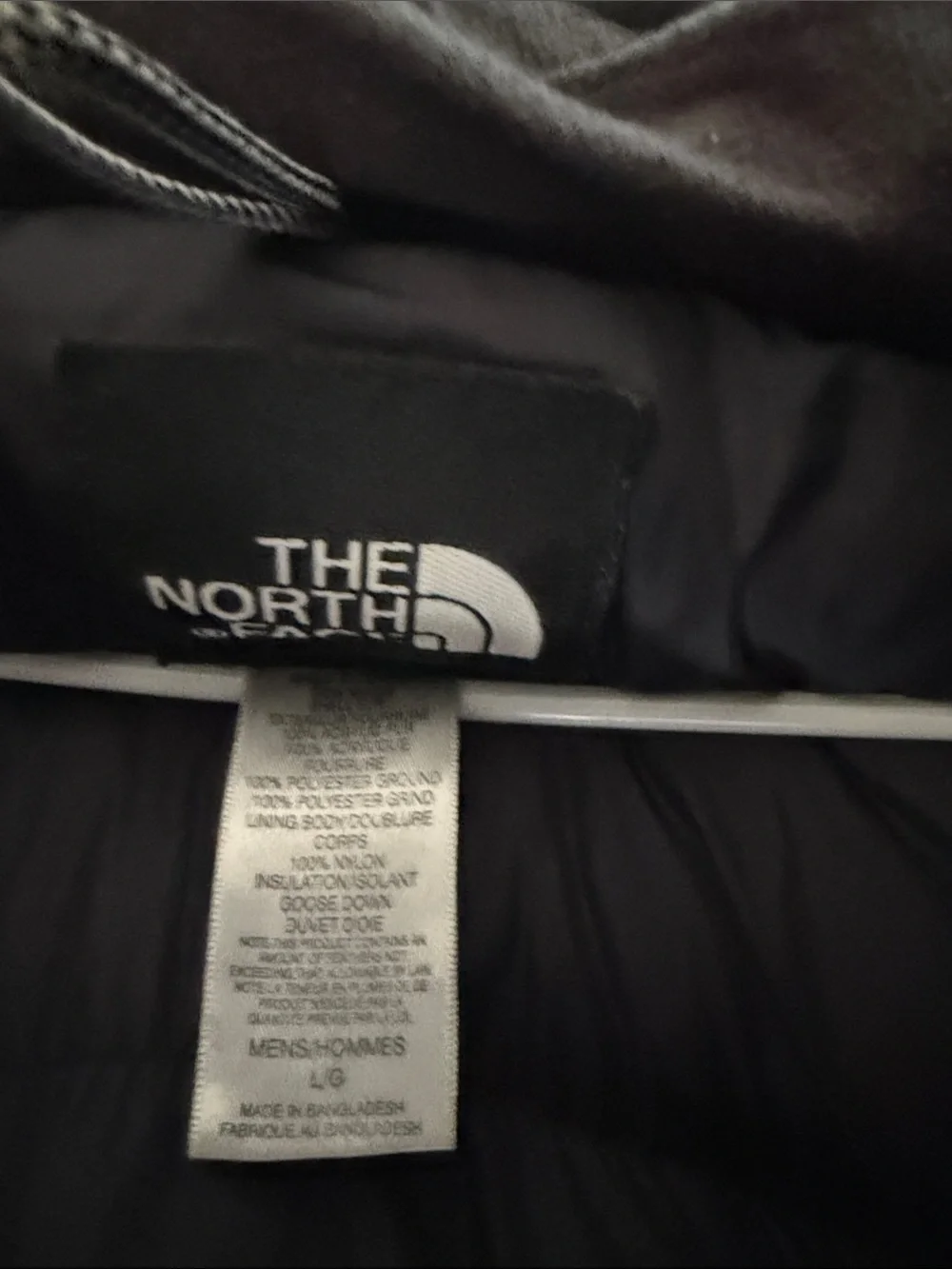 The North Face Black Insulated Hooded Puffer Jacket